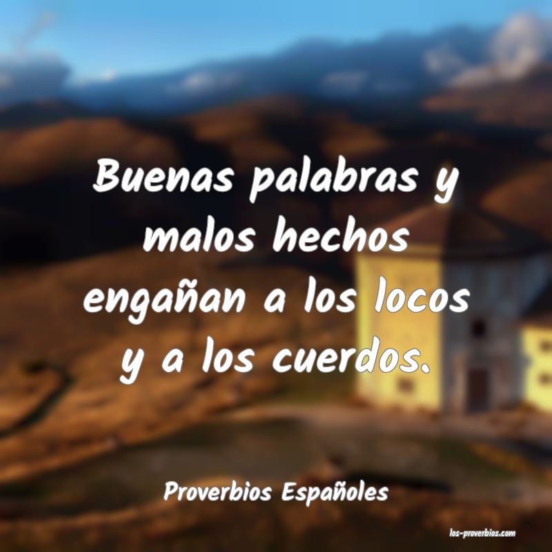 Proverbios Españoles
