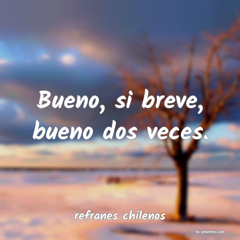 refranes chilenos