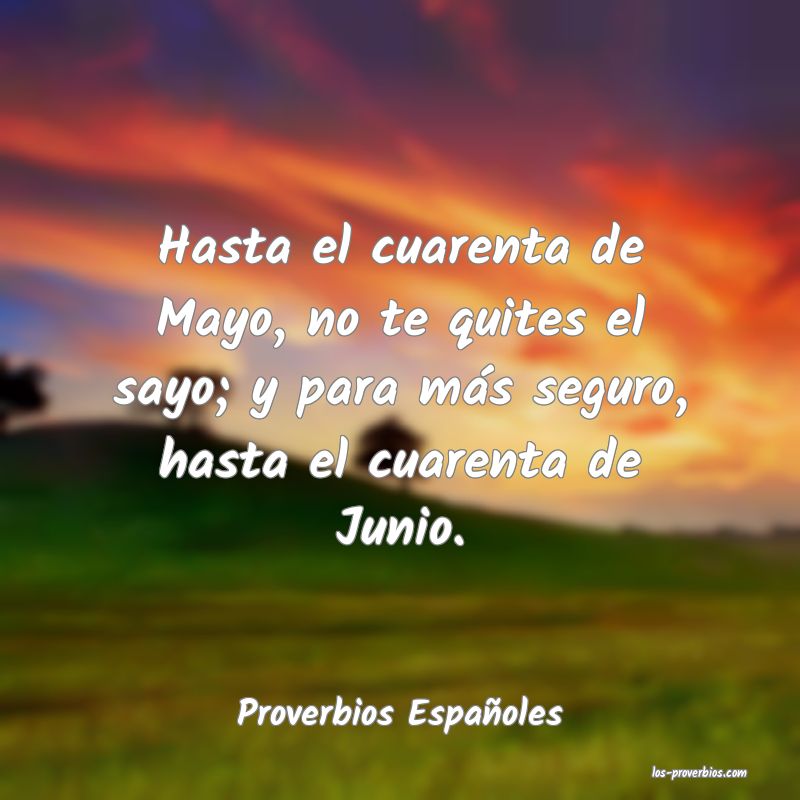 Proverbios Españoles
