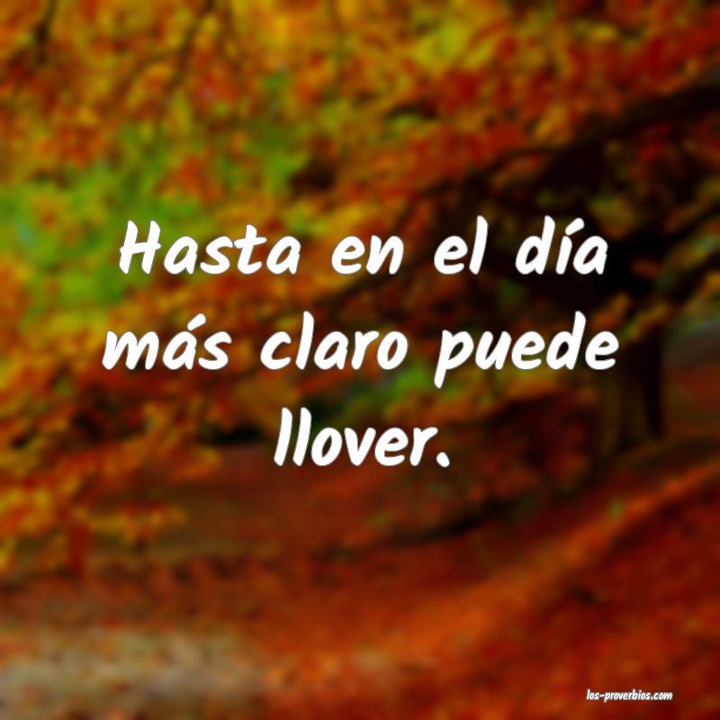 Cuándo Va A Llover Otra Vez