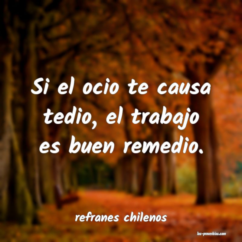 refranes chilenos