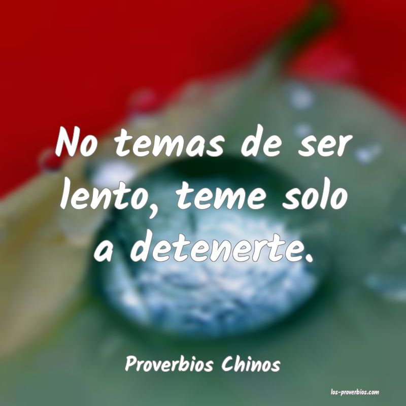Proverbios Chinos