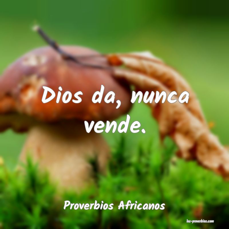 Proverbios Africanos