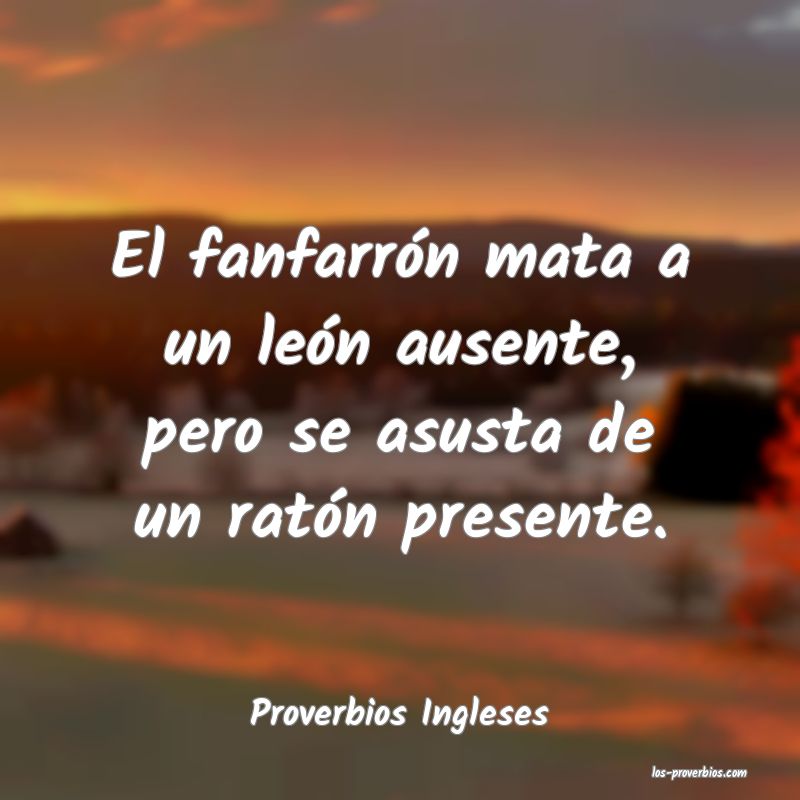Proverbios Ingleses