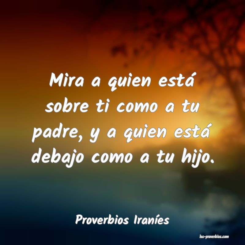 Proverbios Iraníes