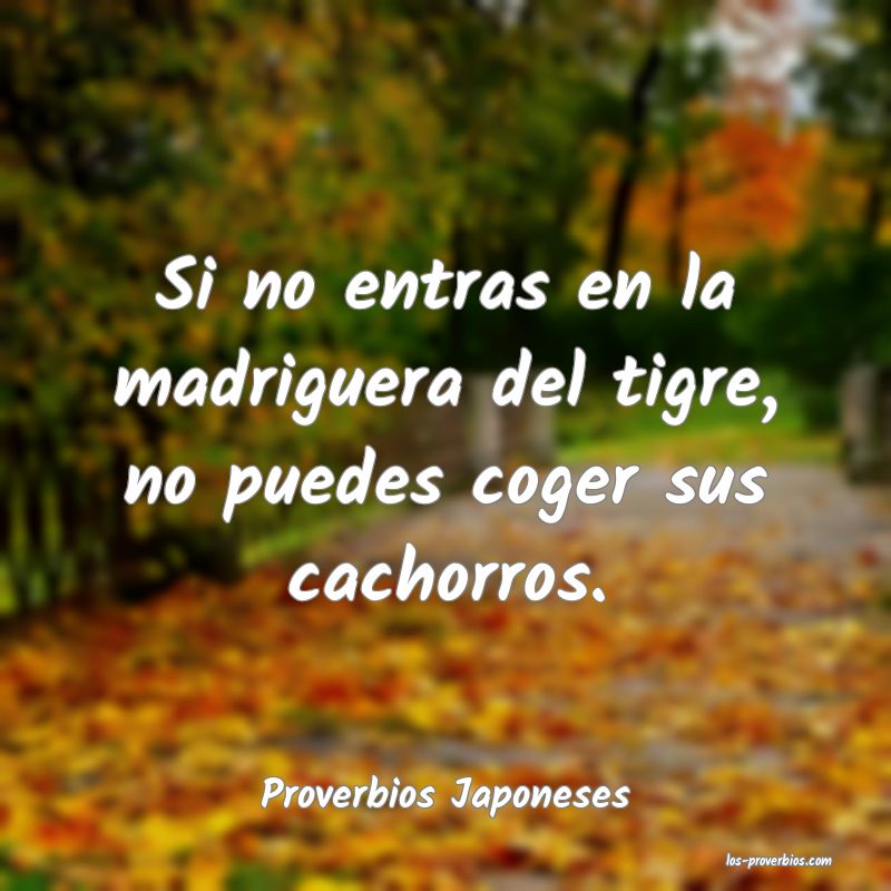 Proverbios Japoneses