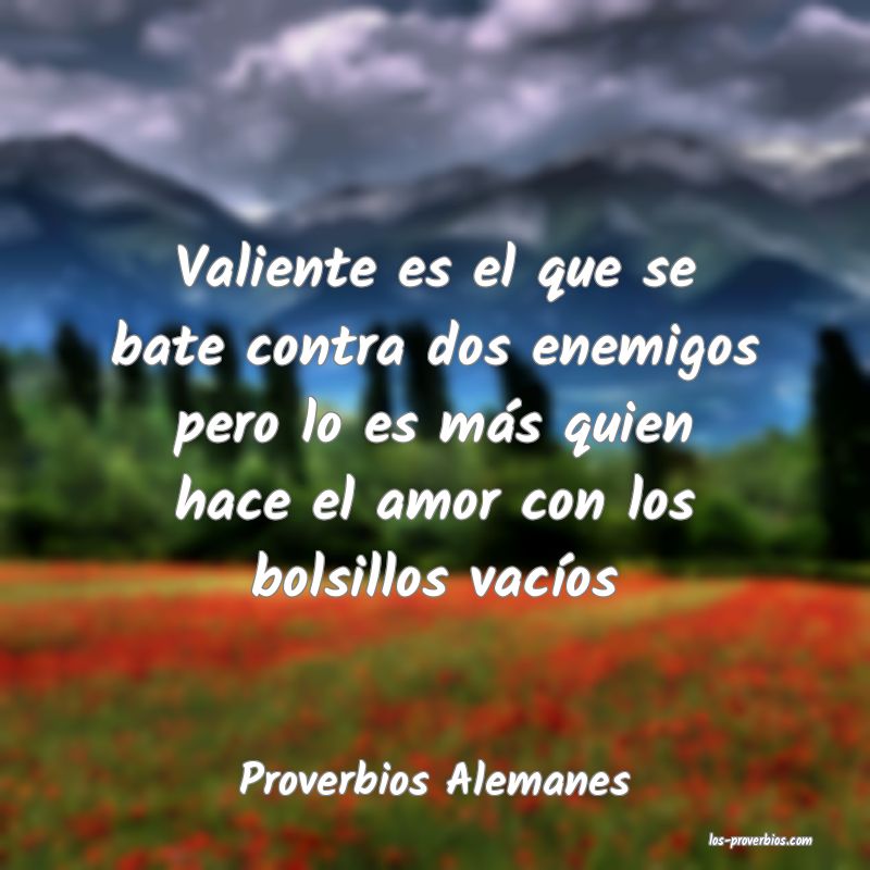 Proverbios Alemanes