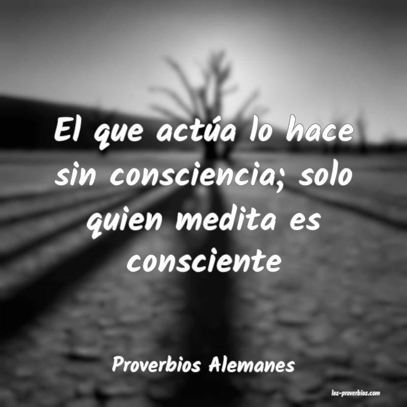 Proverbios Alemanes