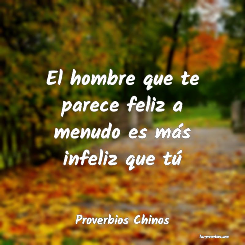 Proverbios Chinos