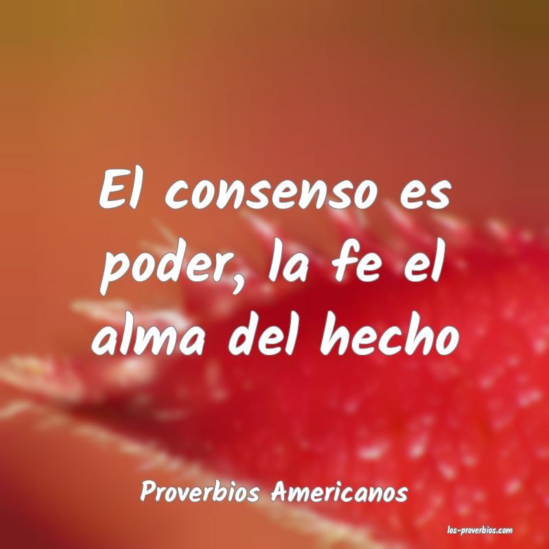 Proverbios Americanos