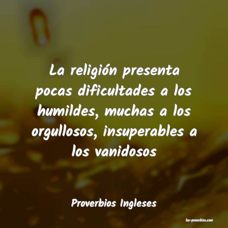 Proverbios Ingleses