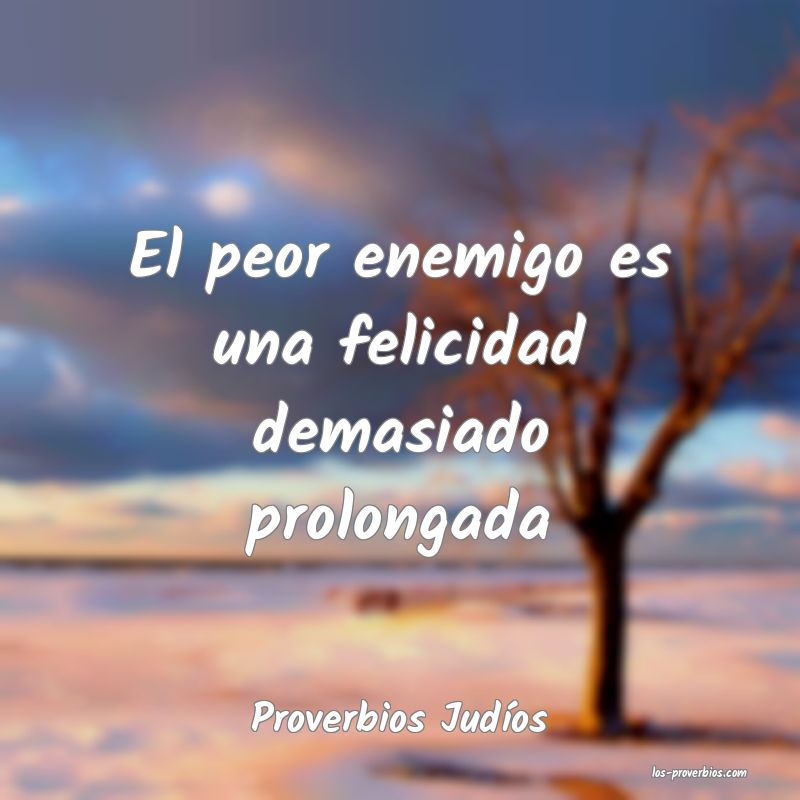 Proverbios Judíos