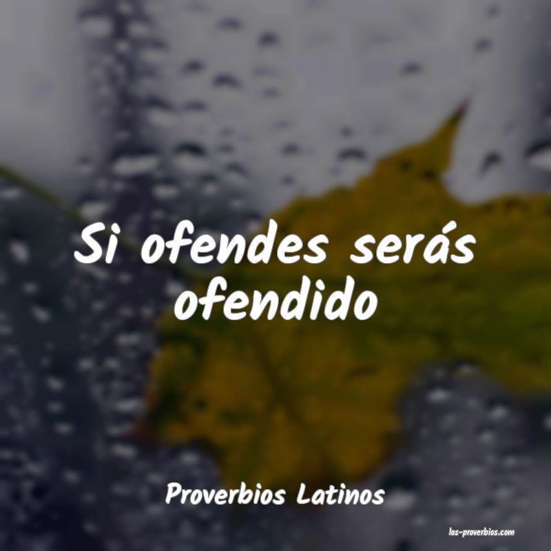 Proverbios Latinos