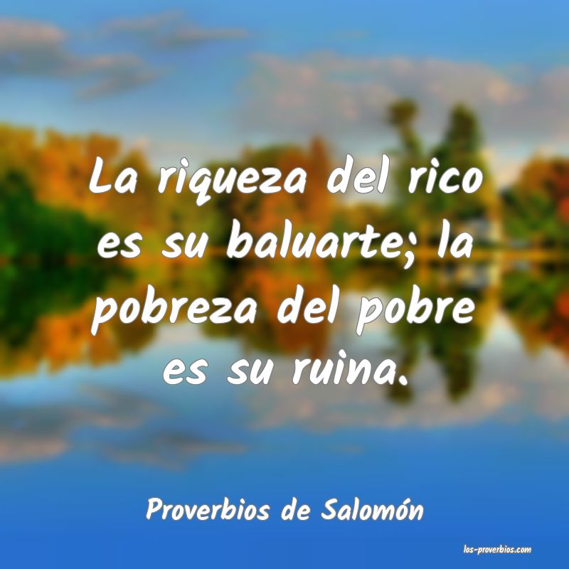 Proverbios de Salomón
