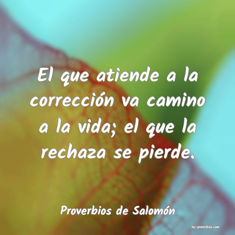 Proverbios de Salomón