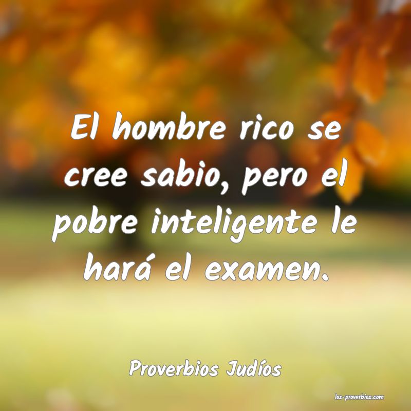 Proverbios Judíos