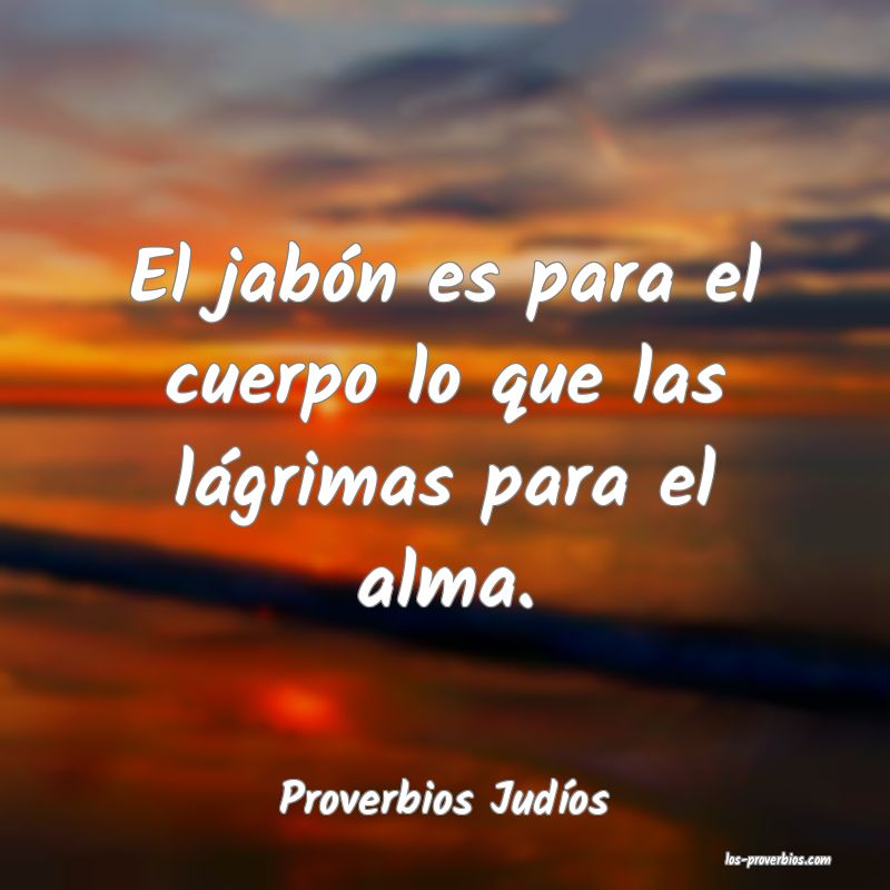 Proverbios Judíos