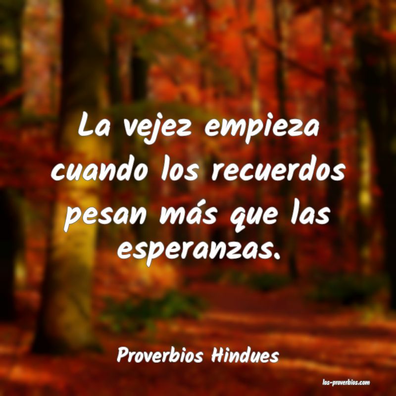 Proverbios Hindues