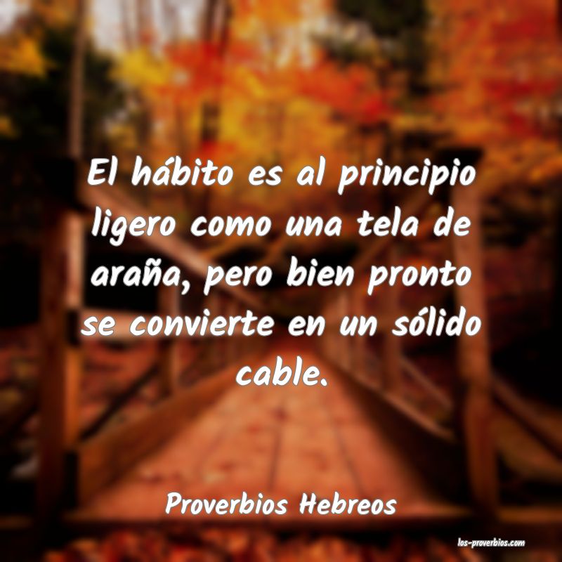 Proverbios Hebreos