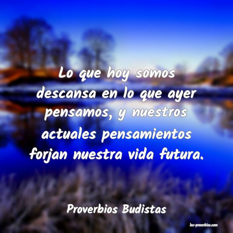 Proverbios Budistas