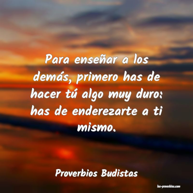 Proverbios Budistas