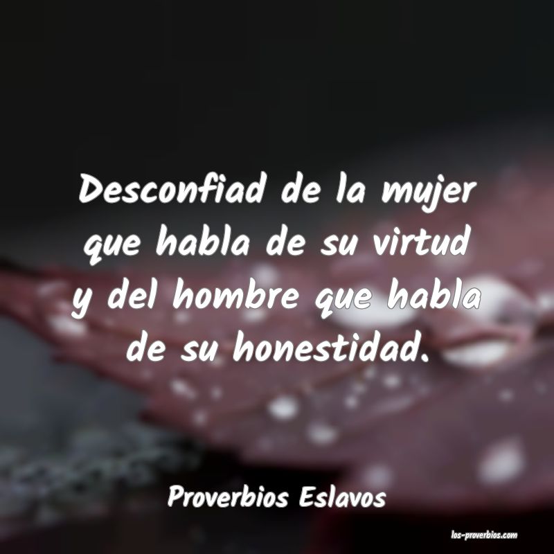 Proverbios Eslavos
