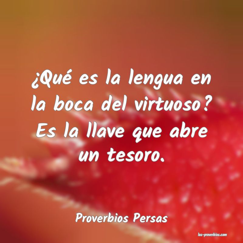 Proverbios Persas