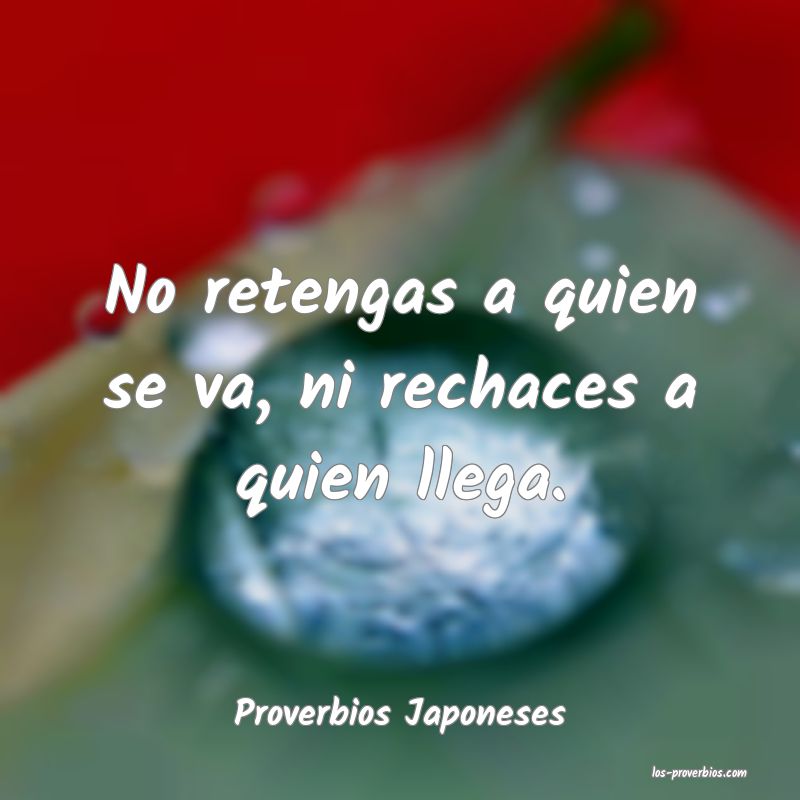 Proverbios Japoneses