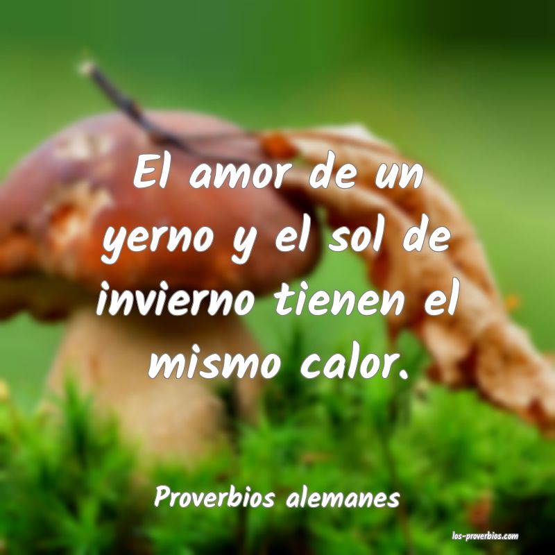 Proverbios alemanes