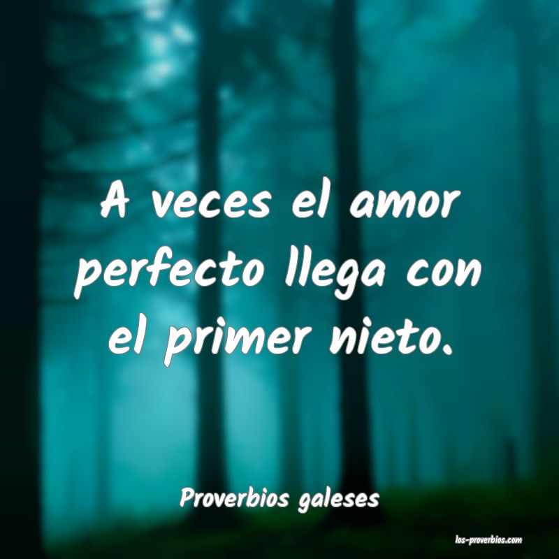Proverbios galeses