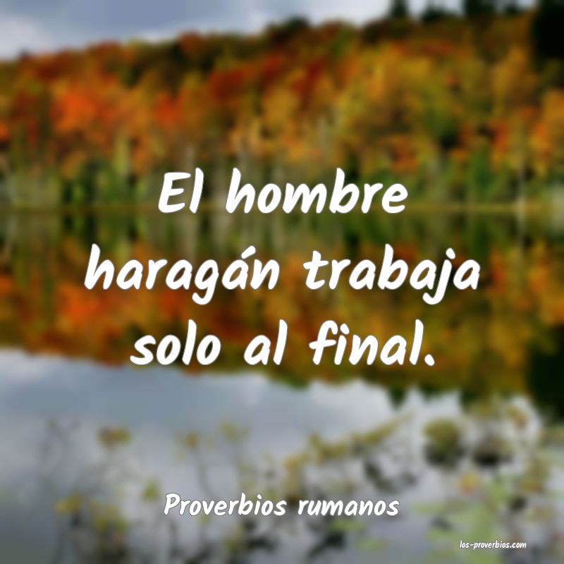 Proverbios rumanos