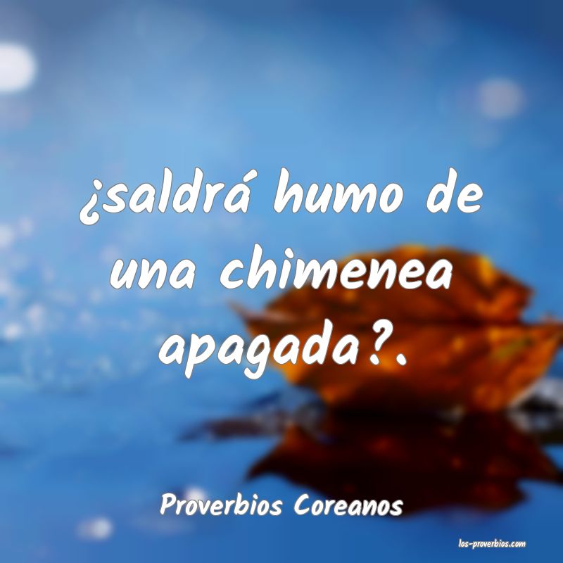 Proverbios Coreanos
