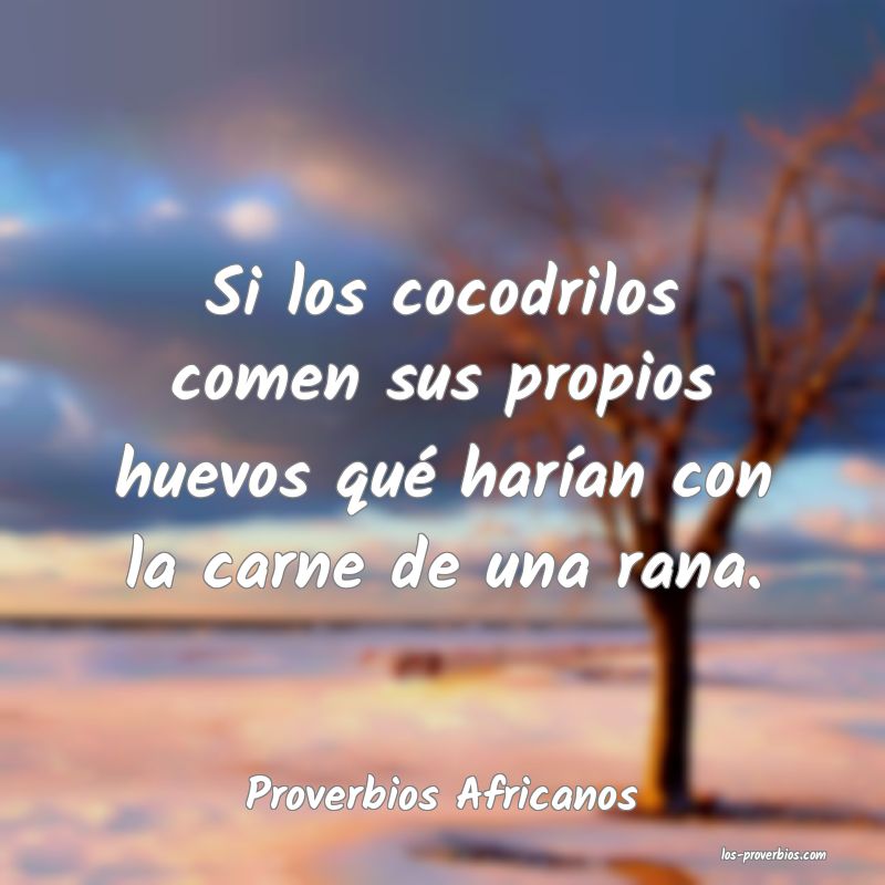 Proverbios Africanos