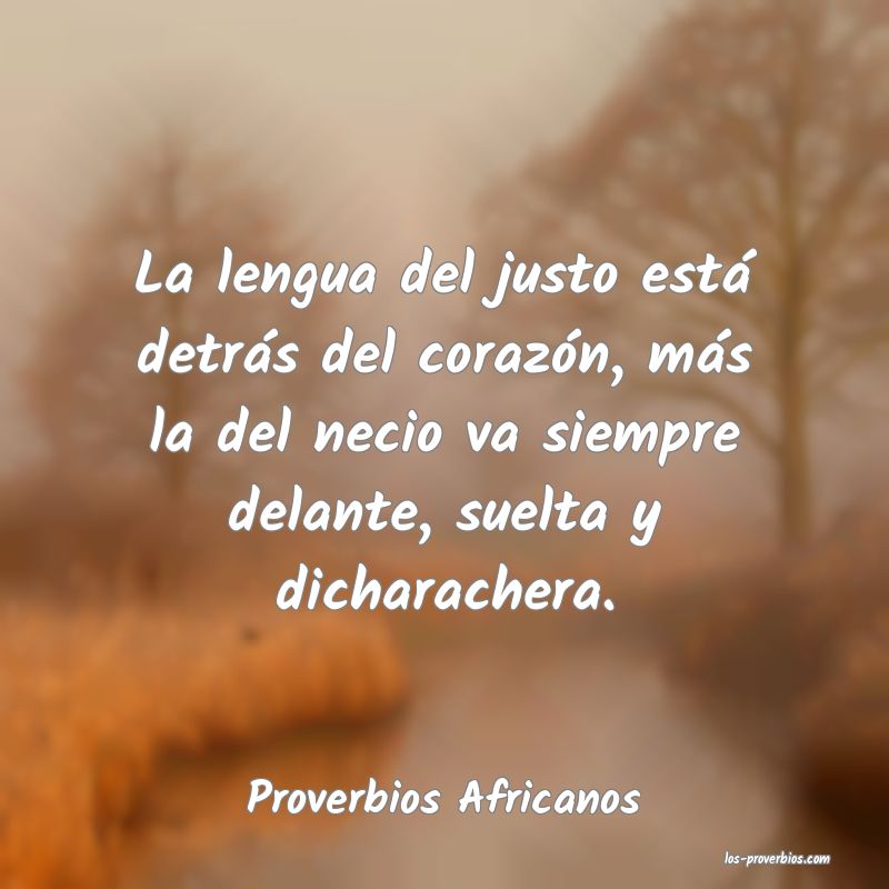Proverbios Africanos