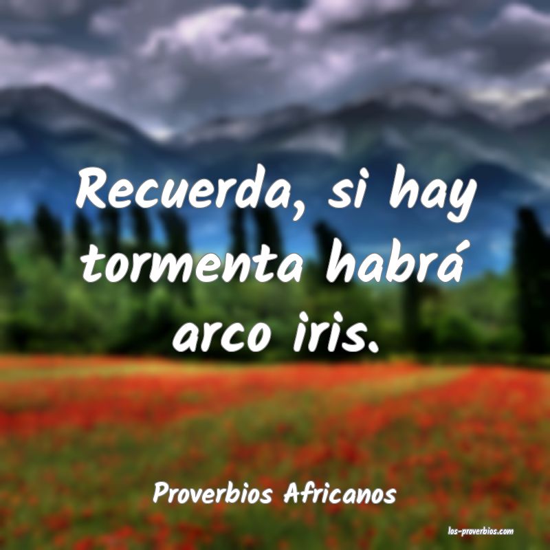 Proverbios Africanos
