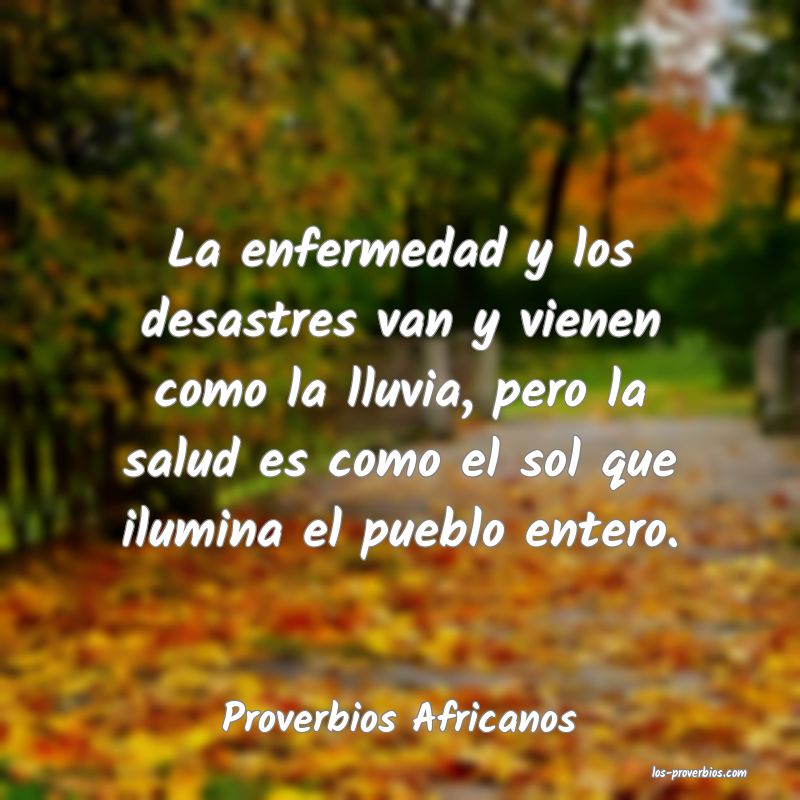 Proverbios Africanos