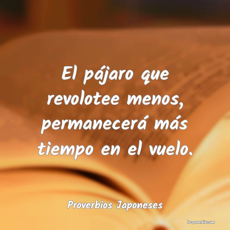 Proverbios Japoneses