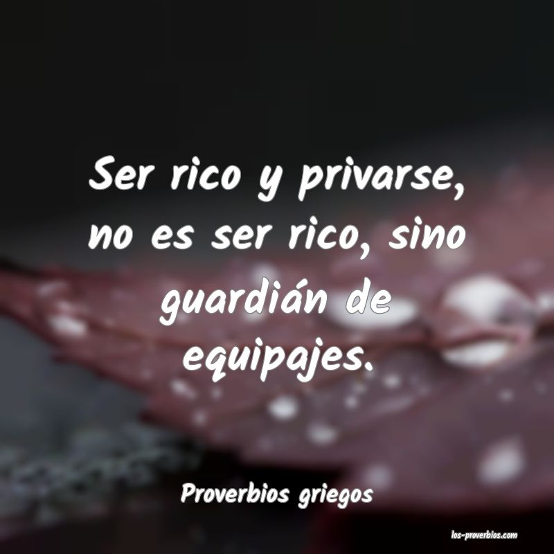 Proverbios griegos