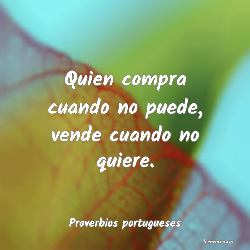 Proverbios portugueses