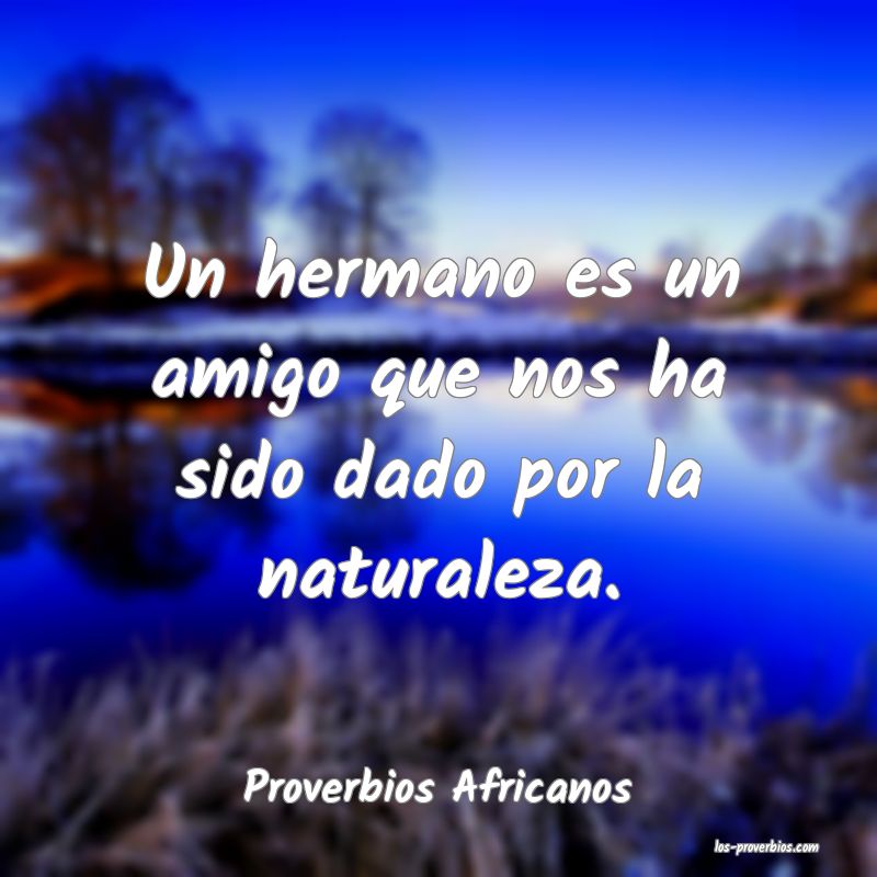 Proverbios Africanos