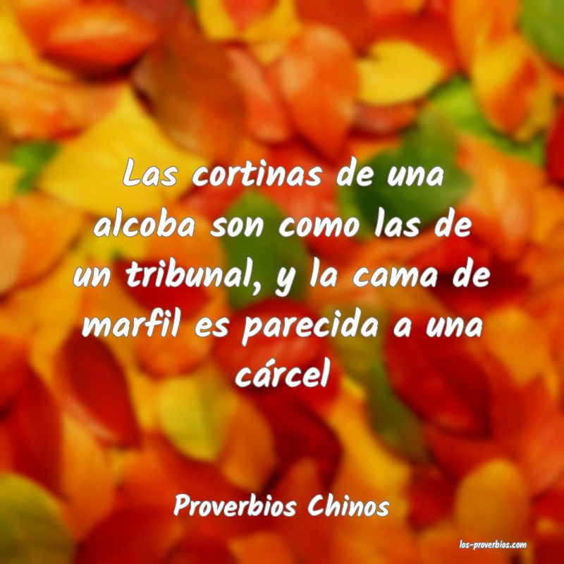 Proverbios Chinos