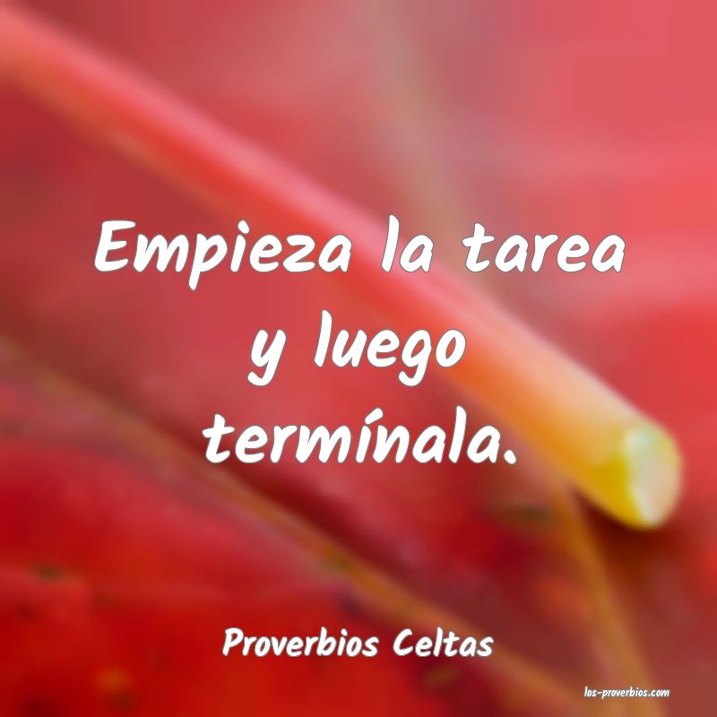 Proverbios Celtas