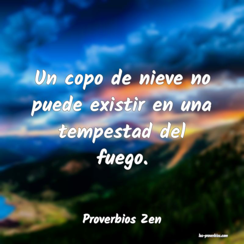 Proverbios Zen