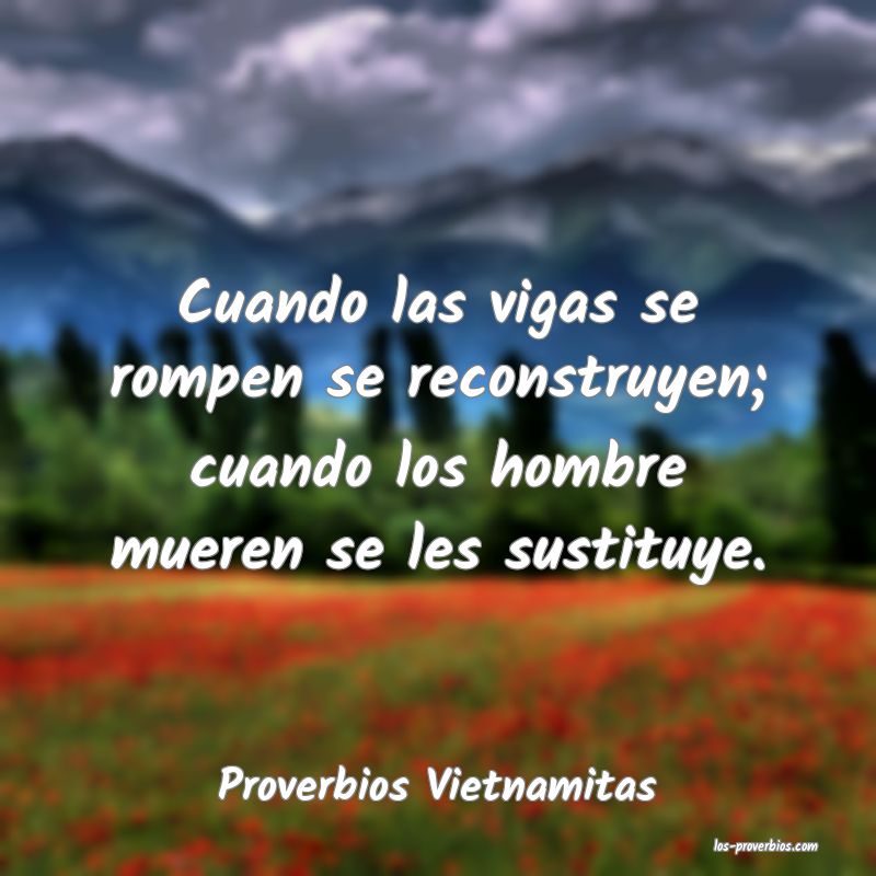 Proverbios Vietnamitas