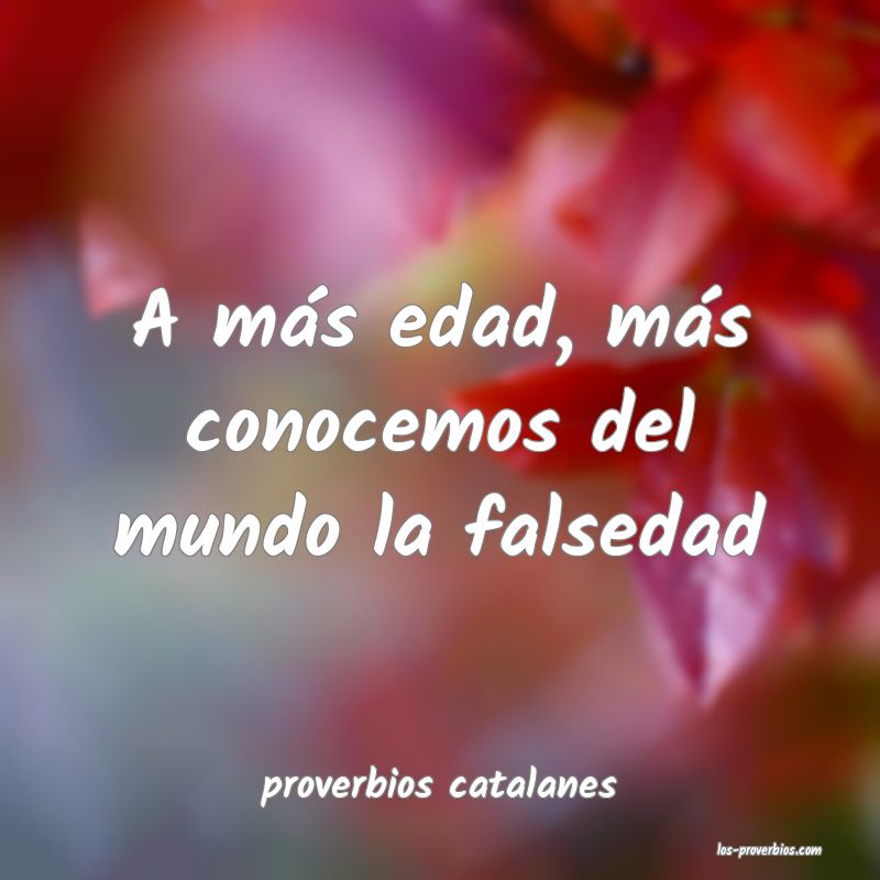 proverbios catalanes