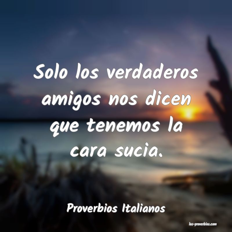 Proverbios Italianos