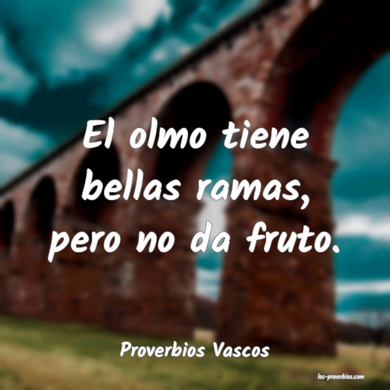 Proverbios Vascos