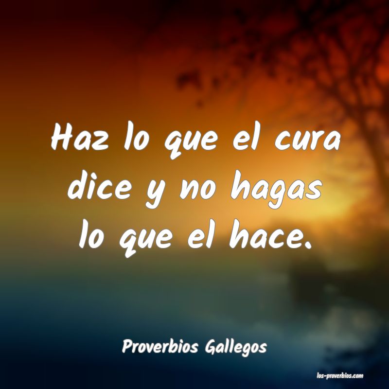 Proverbios Gallegos