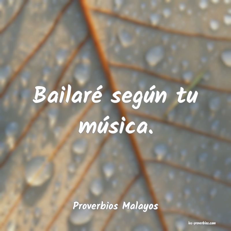 Proverbios Malayos