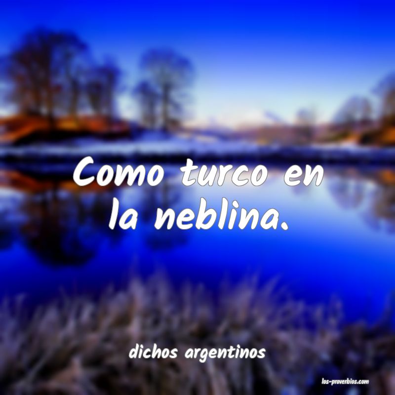 dichos argentinos